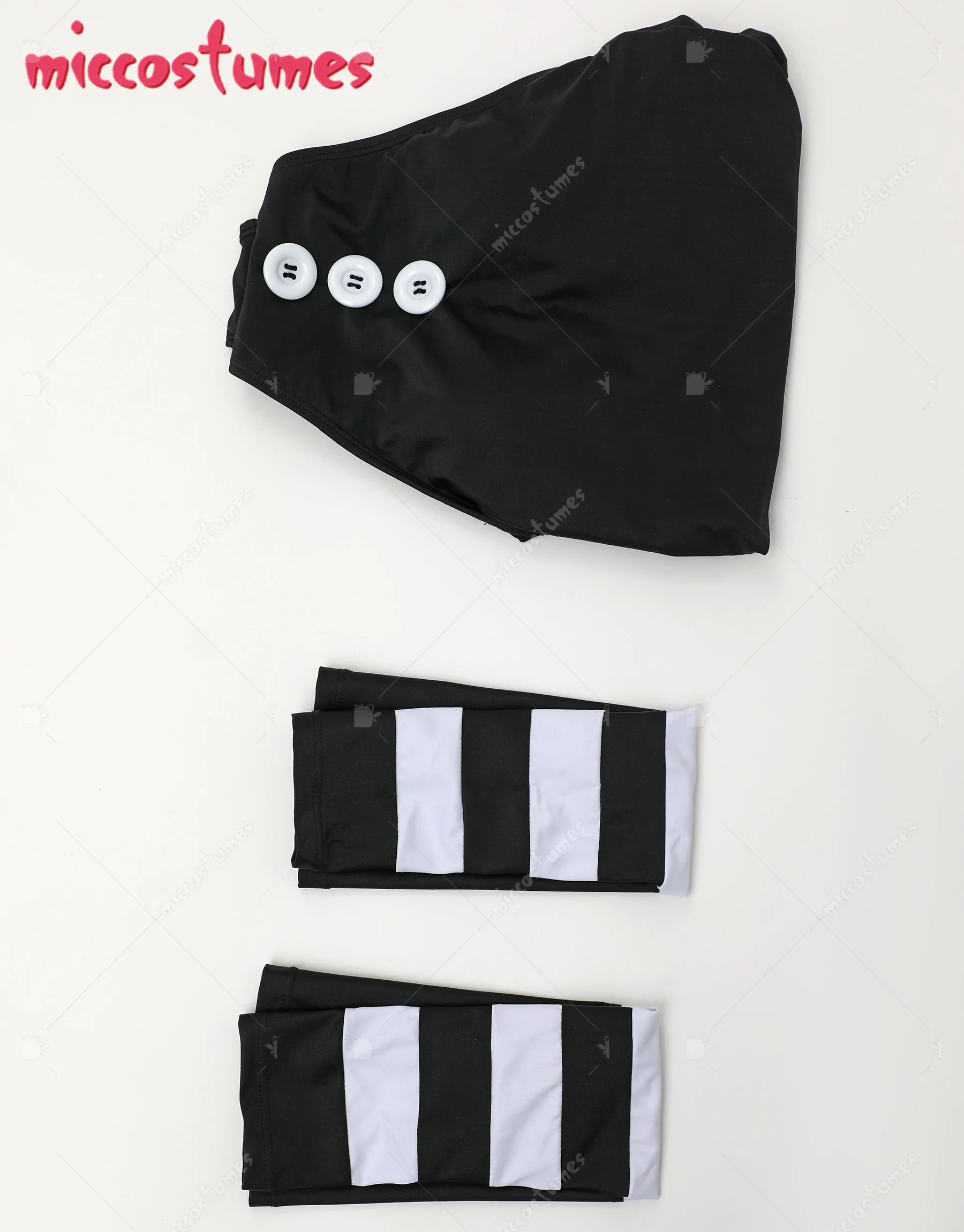 Женский слитный купальник HAIKYUU черный купальный костюм с лямкой на шее и рукавами