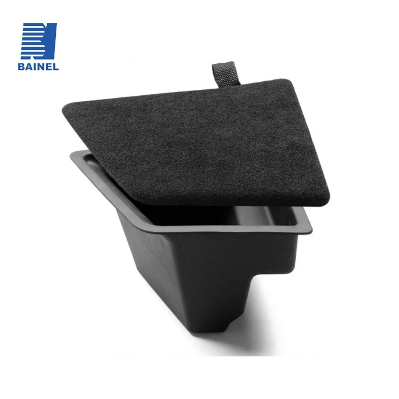 

BAINEL For 2019-2022 Tesla Model 3 Rear Trunk Side Storage Box Partition Board Left Storage Box Car Interior Accessories