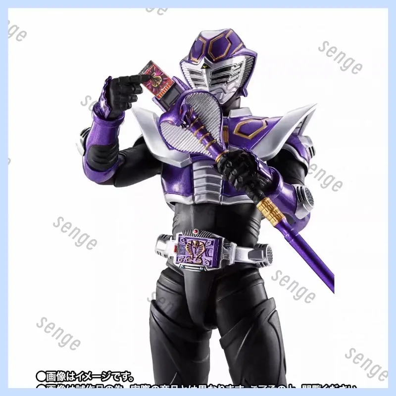 Оригинальная коллекционная фигурка Bandai SHF Kamen Rider King Snake Ouja Ryuki King Snake Venomous Staff Villain (art.: 3920d968ed585) - 3920d968ed585
