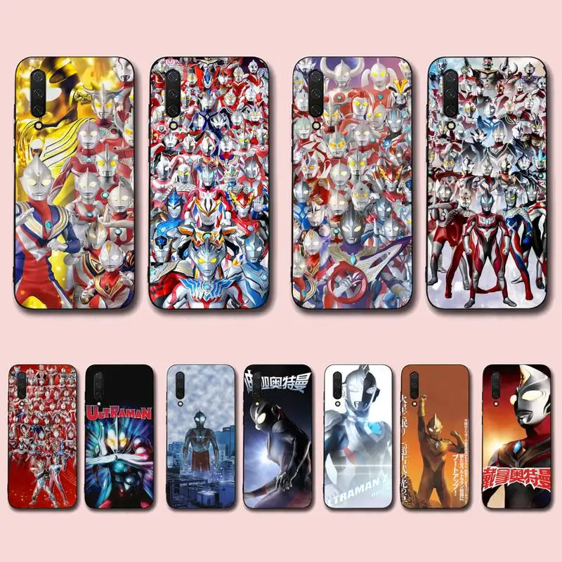 

BANDAI Japanese Cartoon Hero Ultraman Phone Case for Xiaomi mi 5 6 8 9 10 lite pro SE Mix 2s 3 F1 Max2 3