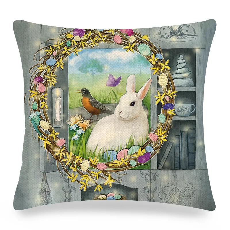 Рисунок 4 - Весенняя наволочка в виде кролика