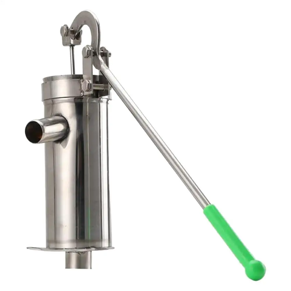 

Подъем 10 м домашний ручной водяной насос из нержавеющей стали, ручной водяной насос, ручной насос для скважин, повышающий фо...