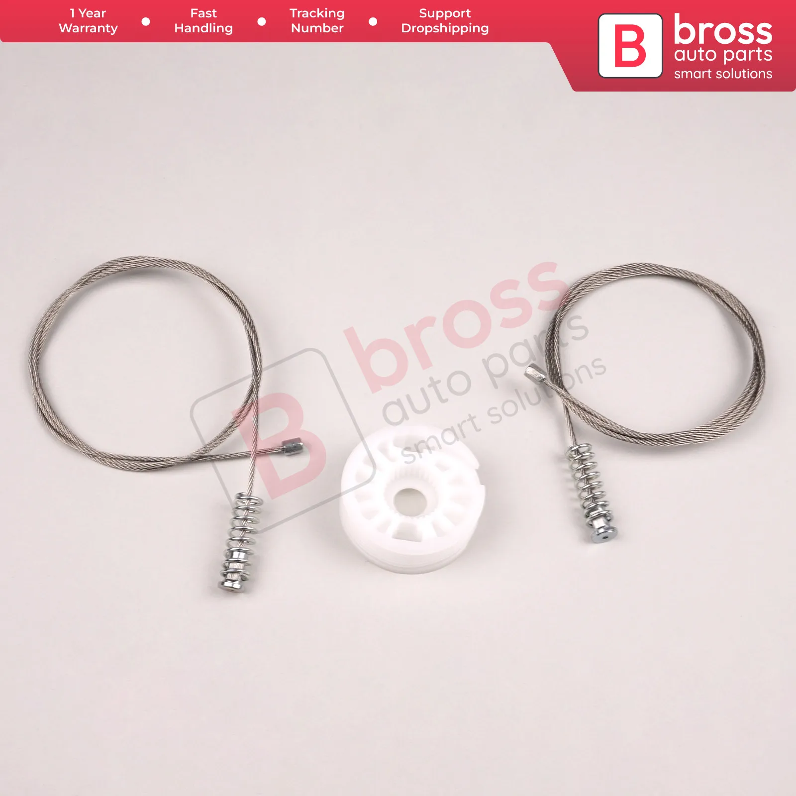 

Комплект электростеклоподъемников Bross BWR1152, правая дверь для Audi A4 B6, кабриолета 2002-06