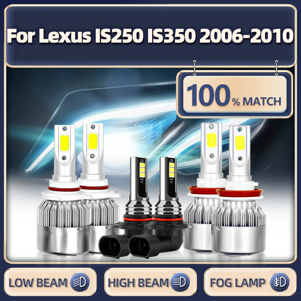 9006 Hb4 Fog Lights For Lexus Is250 Is350 2006 2007 2008 2009 2010