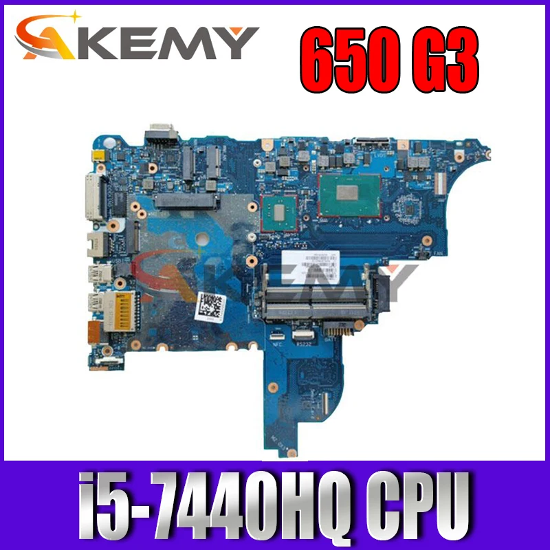 

Материнская плата для ноутбука HP ProBook 650 G3 i5-7440HQ 918109-001 918109-501 918109-601 6050A2868801