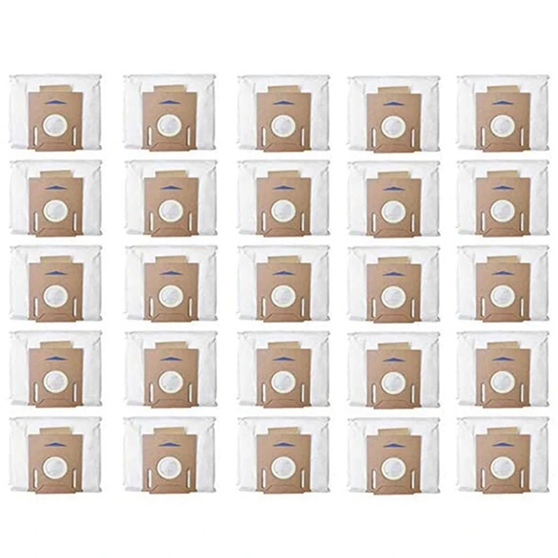 

Top Deals 25 Pack Vacuum Dust Bags For Ecovacs DEEBOT OZMO T8 AIVI T8 Max T8 Series T9 Series N8 Pro Plus N8 Pro Robot Vacuum Pa