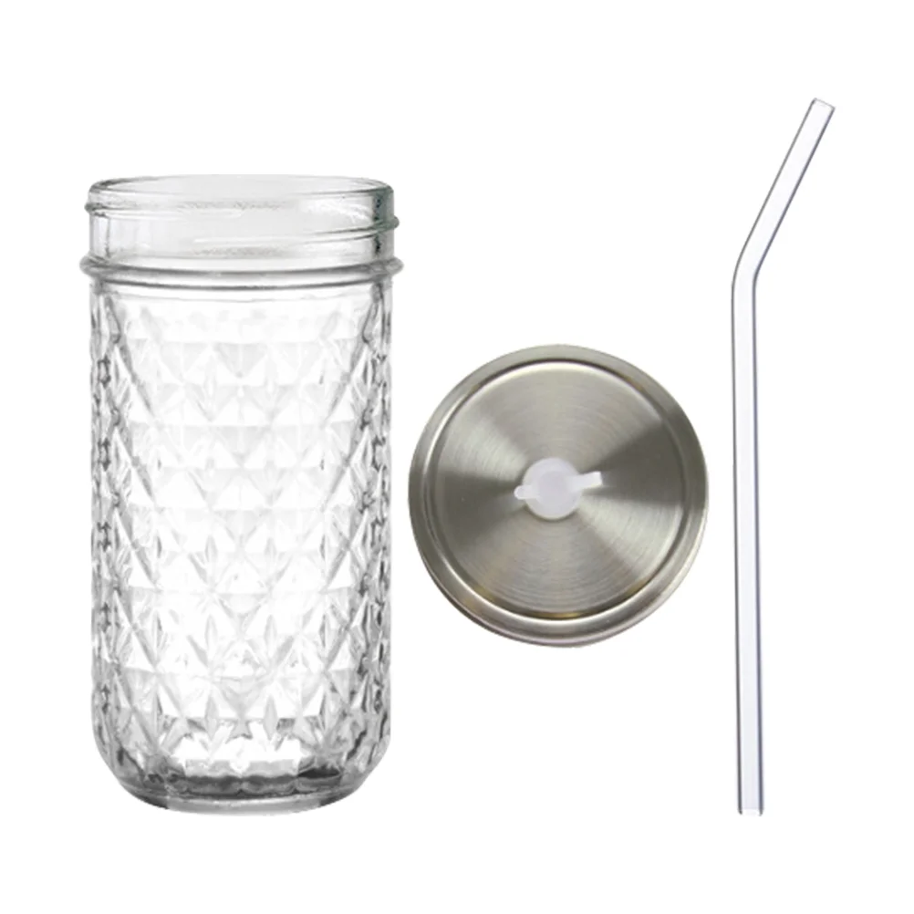 

1 комплект, стеклянные стаканы с соломинкой Для Напитков