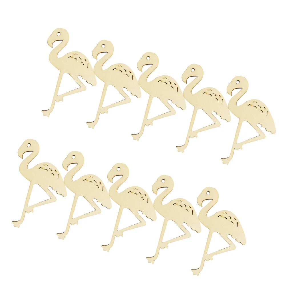 

12 Pieces Unfinished Shape DIY Cutouts Gift Tags Craft Embellishments