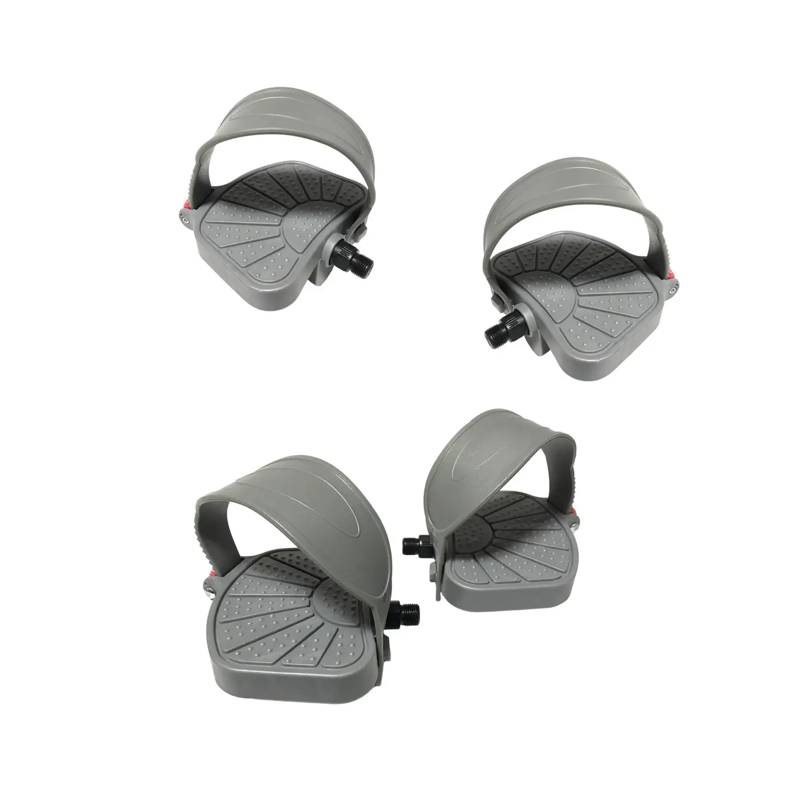 

Exercise Bike Pedal with Adjustable Strap for 9/16" Indoor Stationary Bike 15cmx10cm Good Performance Replacements Anti Slip