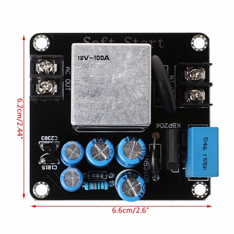 Силовая плата для усилителя мощности класса А