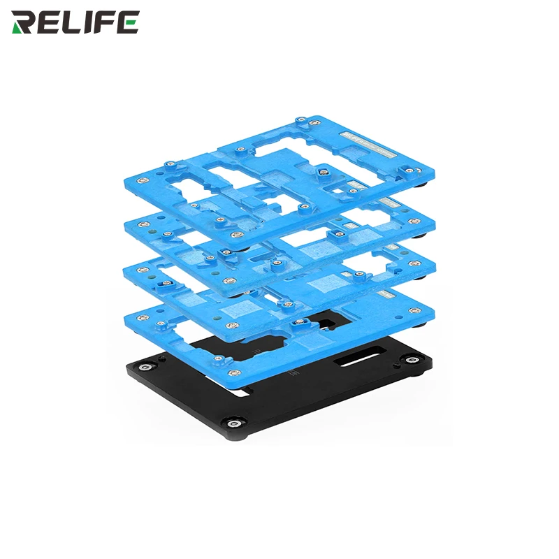 

RELIFE RL-601U Modular Precision Positioning Clamp IP Mobile Phone Repair Motherboard Fixture with Base for IPX-12 Series