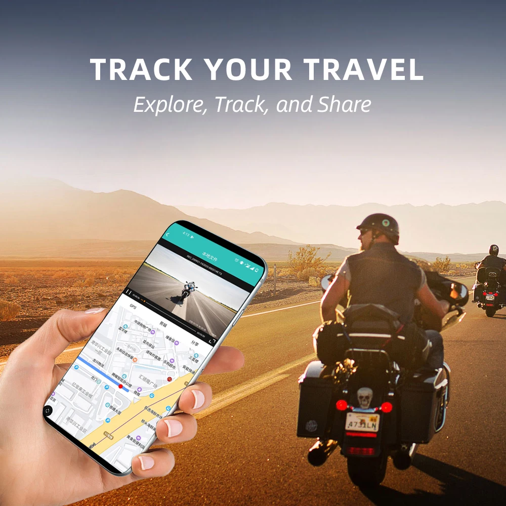 Видеорегистратор для мотоцикла VSYSTO 1080P 140/170 градусов без экрана - купить по