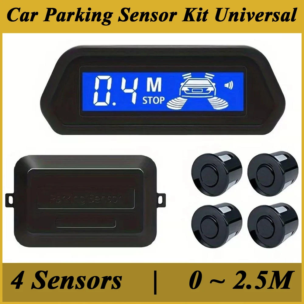 Комплект датчиков парковки с 4 датчиками светодиодный цифровой дисплей монитор 22