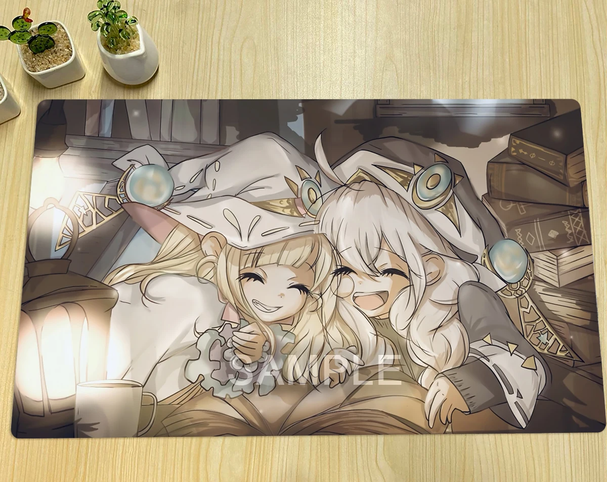 Игровой коврик YuGiOh Asteria Risette of The White Woods TCG для настольных игр игровой
