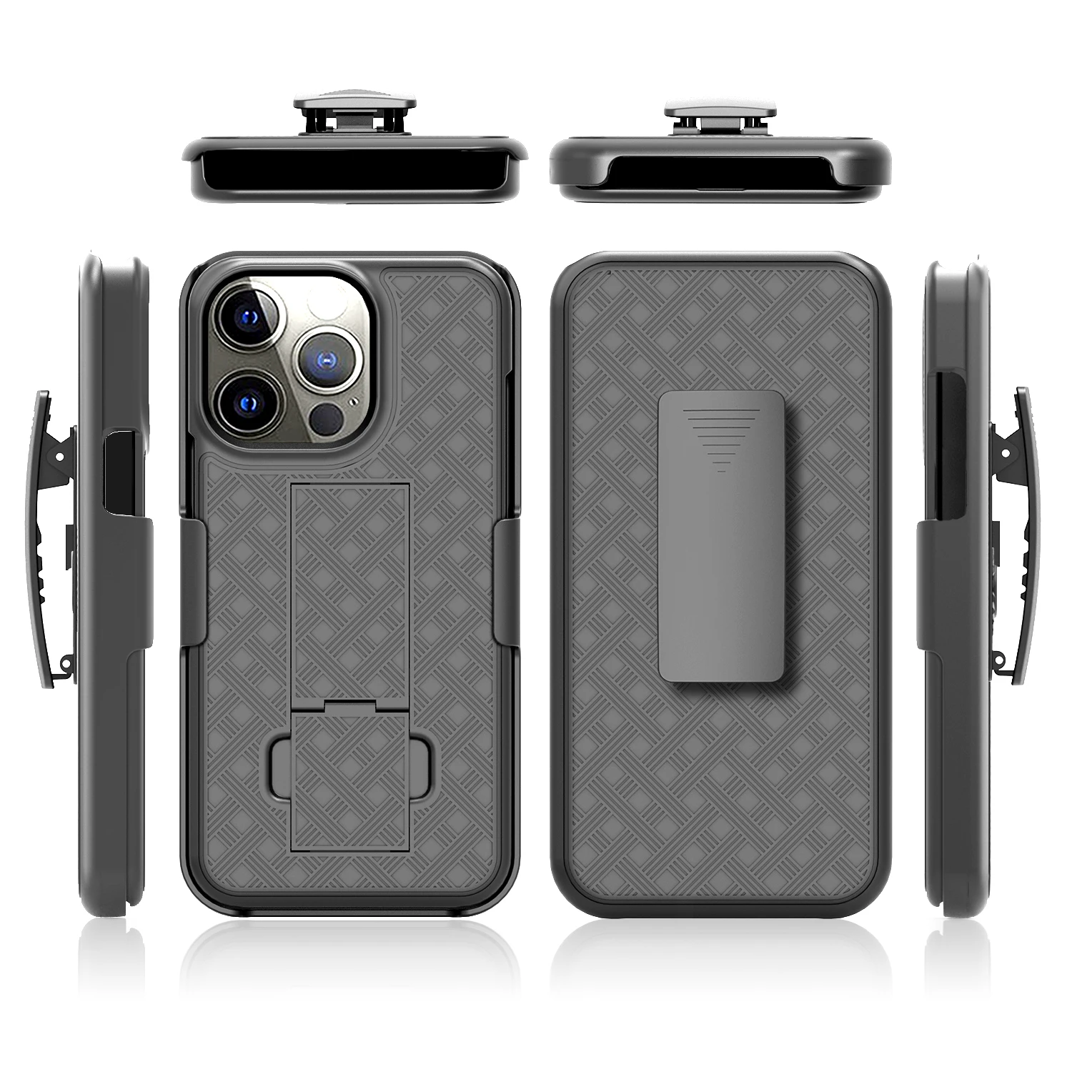 

Belt Clip Case Running Sport Holster Back Kickstand Swivel Belt Clip Cover for iPhone 13 14 Pro Max iphone13 Mini