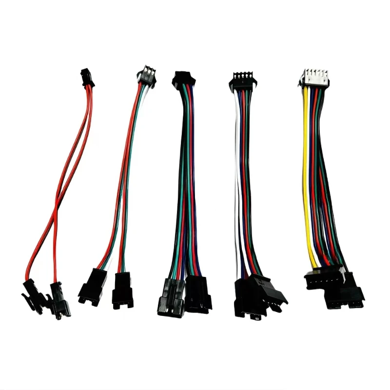 2-контактный 3-контактный 4-контактный разъем SM 2-6P разветвитель 1–2 светодиодный JST