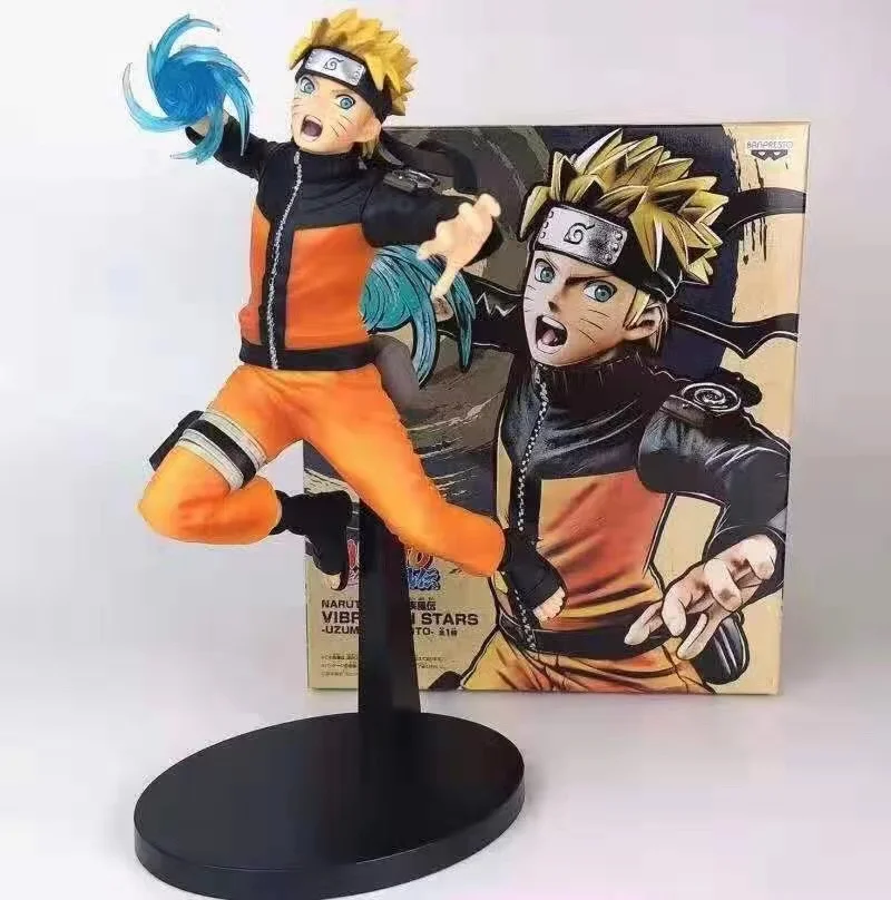 

In Stock Banpresto Naruto: Shippuden Vibration Stars Anime Figure Nara Shikamaru Uzumaki Naruto Action Model Toys Christmas Gift