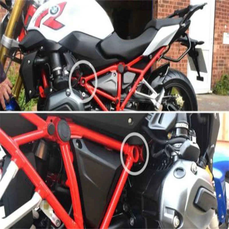 Модифицированная Крышка для рамы мотоцикла BMW R1200RS 2015-ON R1200GS GSA 2014-ON R1250GS отверстие
