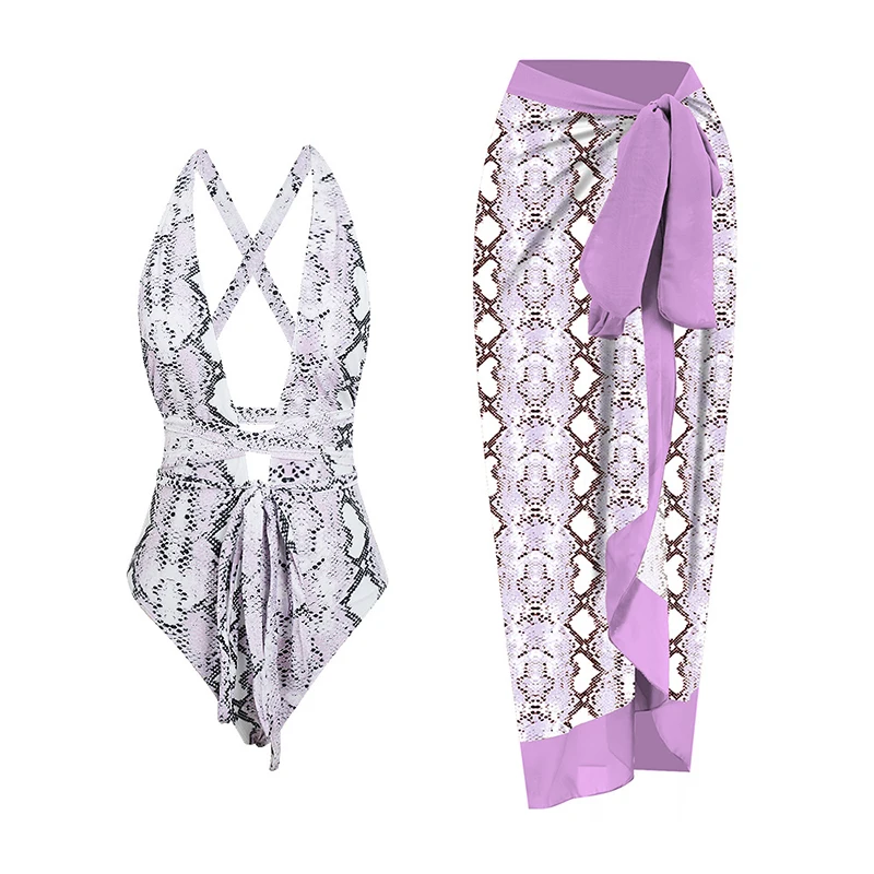 Lanswe 2023 Swimsuit Women One-Piece Set Sweemsuit New Fashion Women's  Cover-Up Swimsuit Summer Beachwear For A teenager Girl