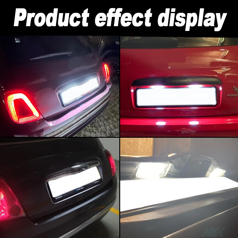 2 шт. светодиодная лампа освещения номерного знака белого цвета для Dodge Charger Challenger