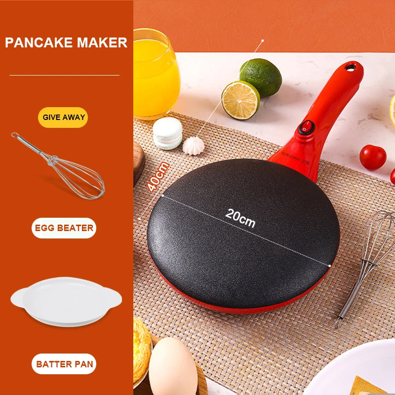 

Electric Crepe Maker Pizza Pancake Machine Non-stick Griddle Baking Pan Cake Machine Kitchen utensils Cooking Tools crepe maker