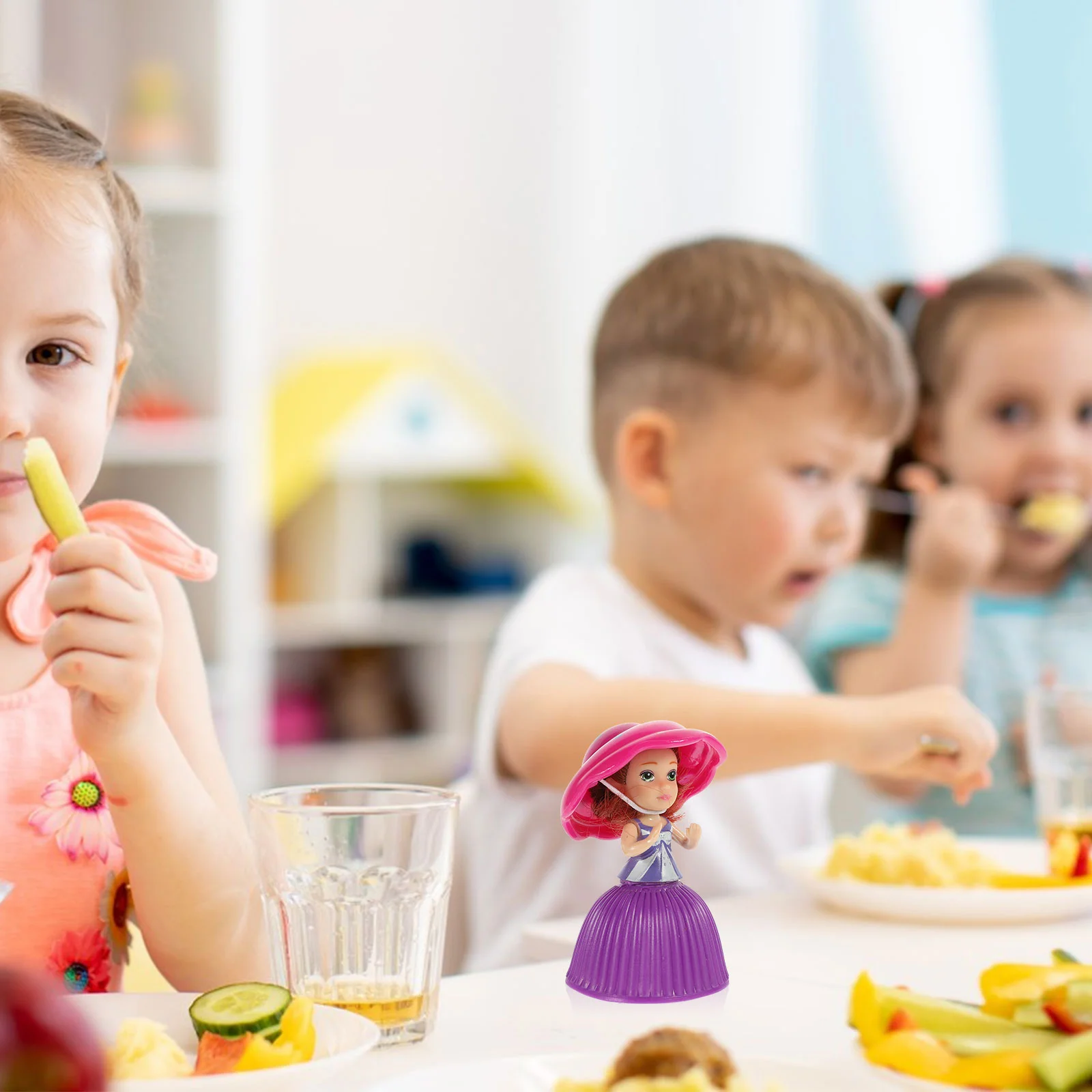 3 шт. духи принцесса ребенок игрушки для девочек кексы куклы мини-бумажных