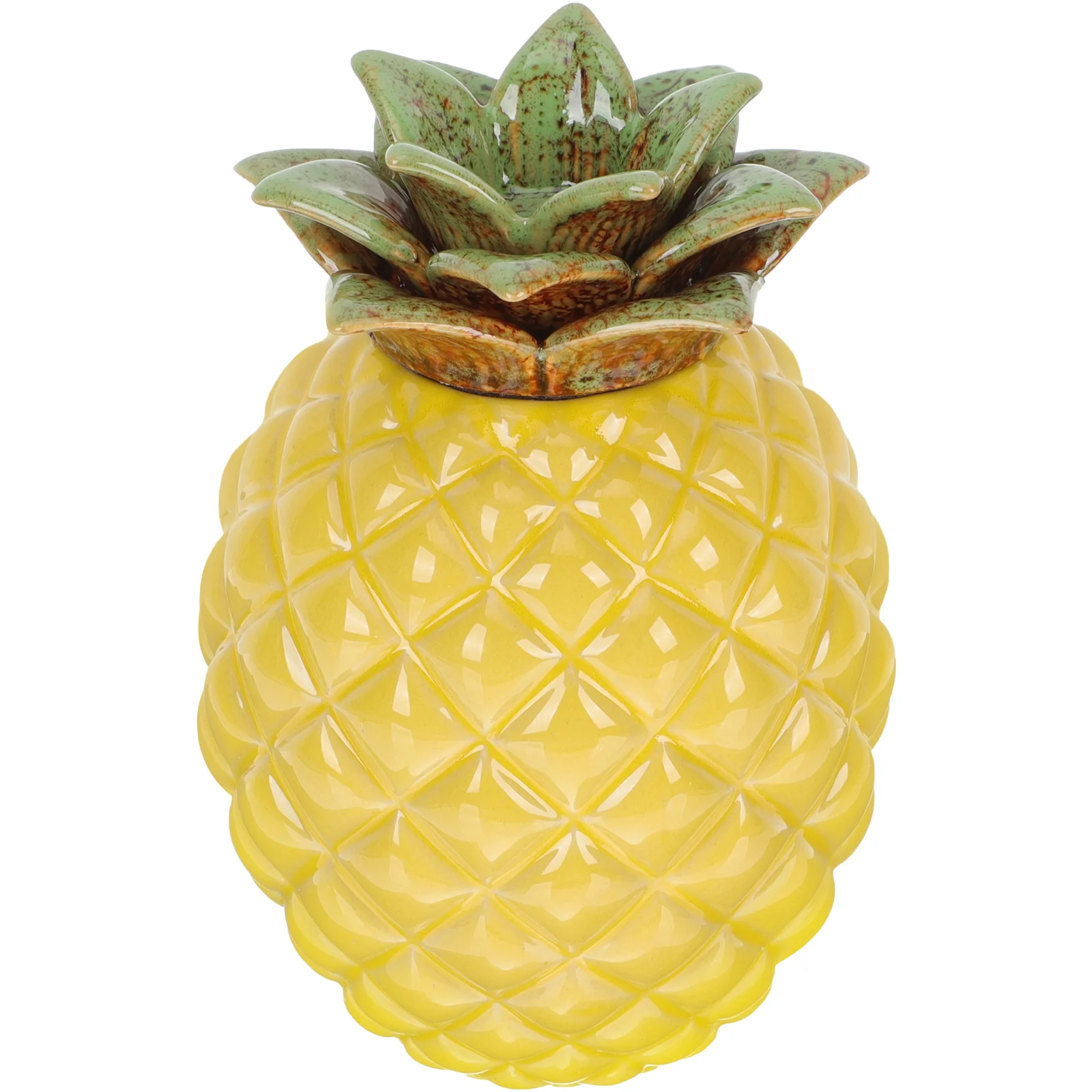 

Storage Kitchen Jar Ceramics Container Ceramic Tea Candy Jars Canister Pineapple Canisters Cookie Sealed Condimentseasoning Box