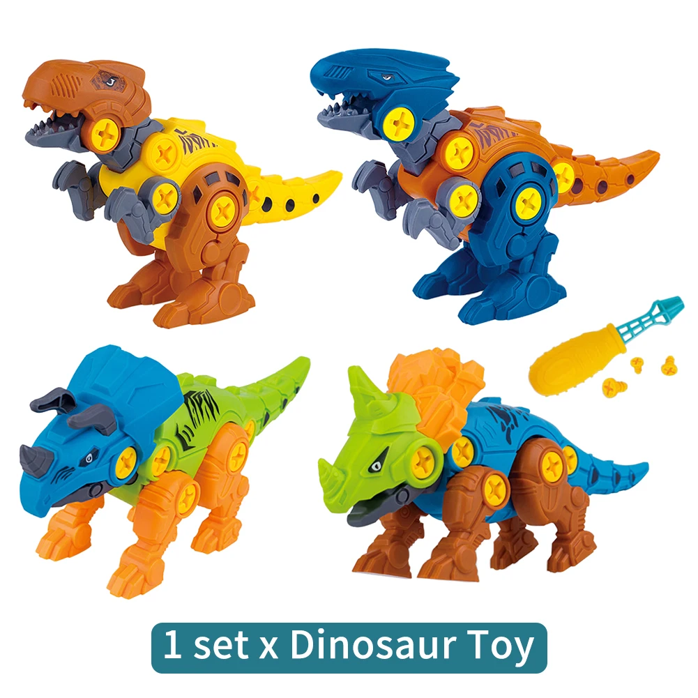 

Model Tyrannosaurus With Screwdriver Educational Dinosaur Toy Take Apart Learning Funny Game For Kids Birthday Gift DIY Assemble