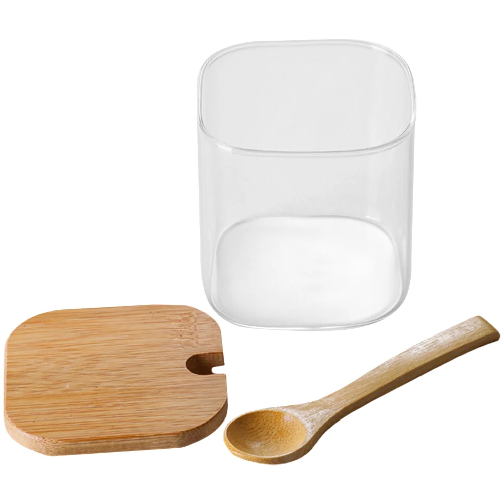 

Condiment Seasoning Jars Jarcontainer Box Sugar Household Salt Storage Pot Lidcontainers Clear Empty Dispenser Bowls Bowl Pepper