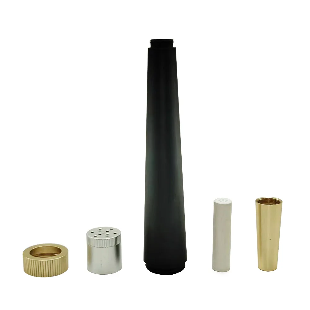 Съемная металлическая трубка для курения табака сигаретная с фильтром кончик