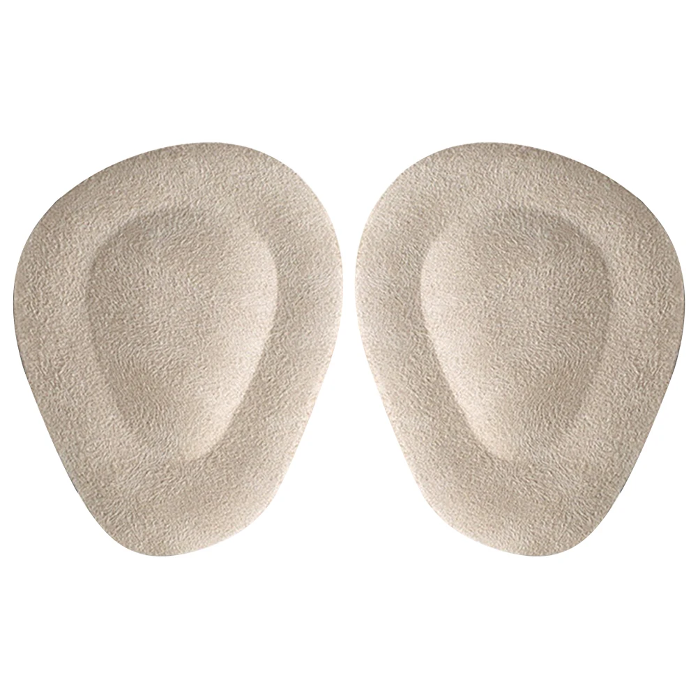 

1pair Forefoot Pad Shoes Gel Inserts Soft Cushion Plantar Fascitis Pain Relief Anti-pain Washable Half Insoles Reusable
