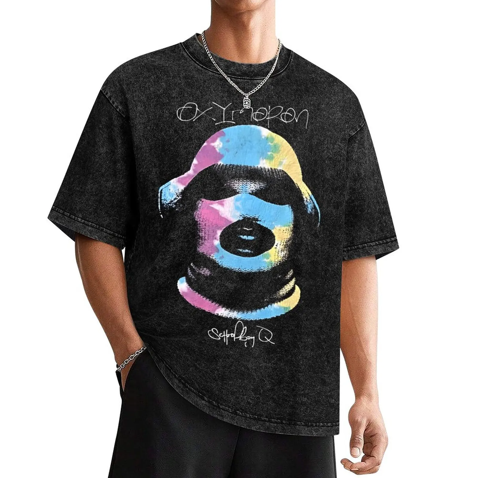 Футболка с изображением альбома Oxymoron рубашки винтажным рисунком винтажная