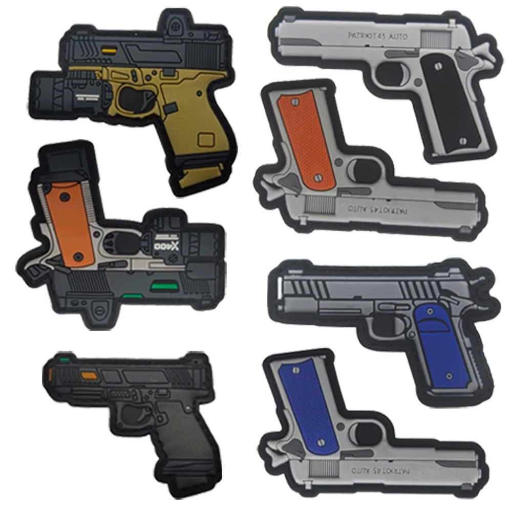 Несколько резиновых пистолетов из ПВХ водонепроницаемый резиновый военный