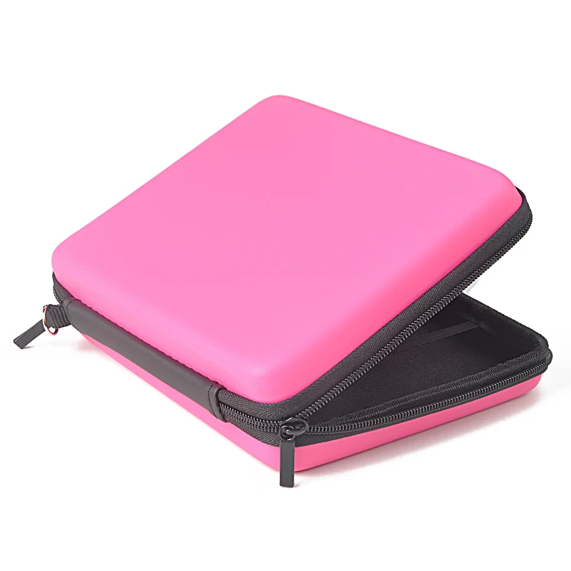 

Protective Durable Insulation Portable Solid EVA Hard Case Splashproof Lightweight Easy Clean Zipper Closure Accessories For 2DS