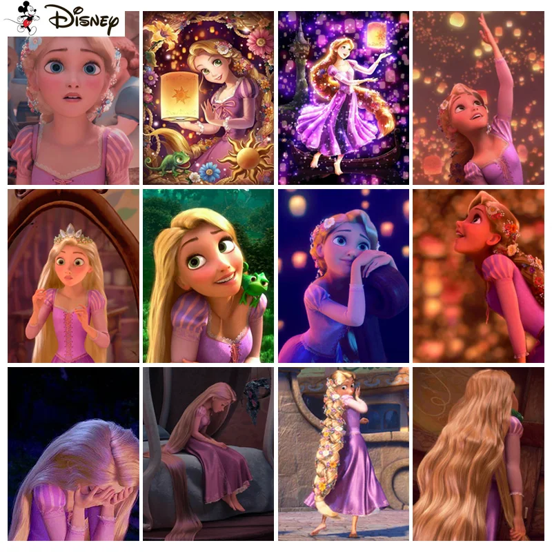 

Алмазная вышивка Disney, Набор для вышивки крестиком «мультяшная принцесса», 5D рукоделие