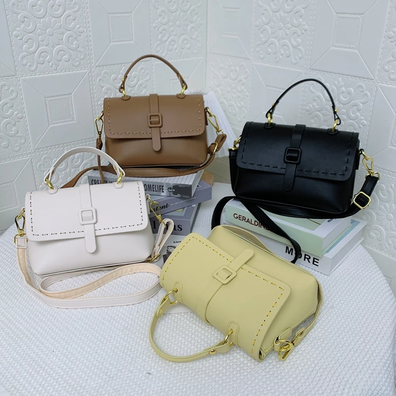 

New Women Handbag Shoulder Bag PU Leather Messenger Bag Designer Female Crossbody Bag Vintage Purse Bolsos De Mujer