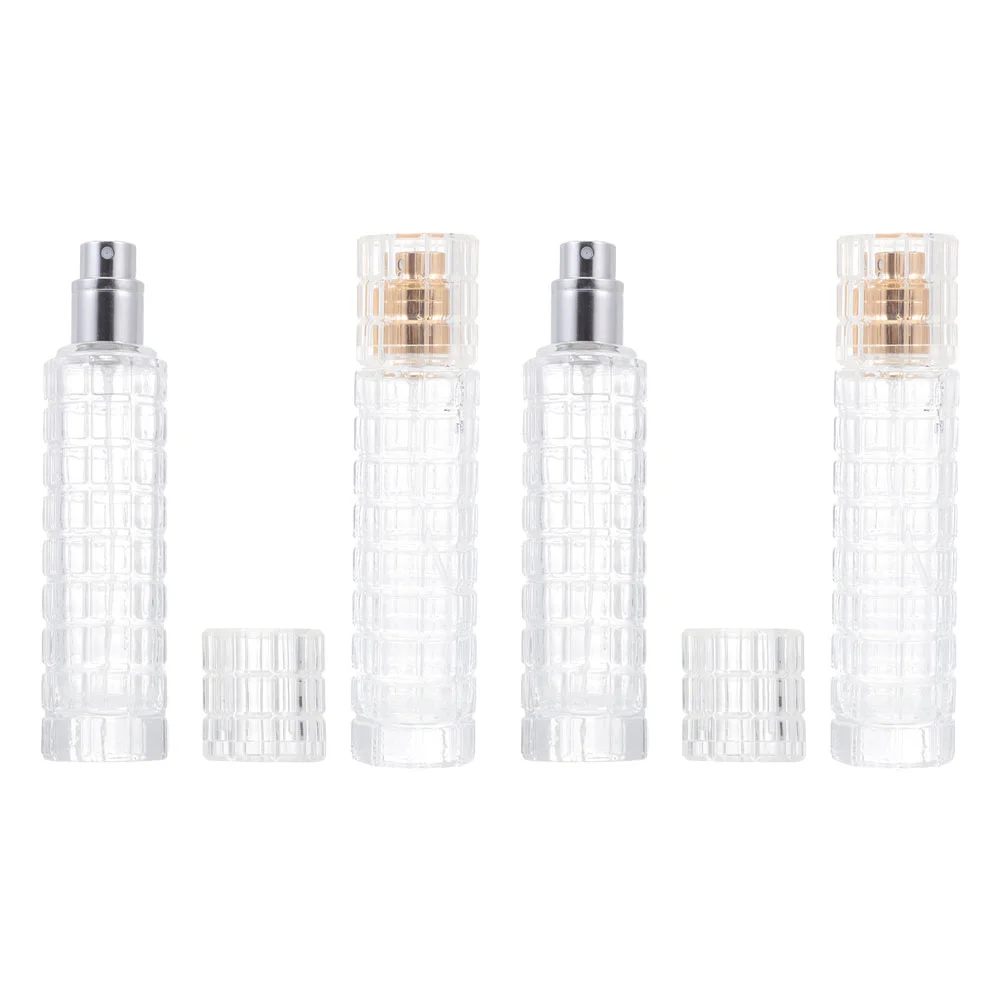 

4 шт., стеклянные бутылки для духов