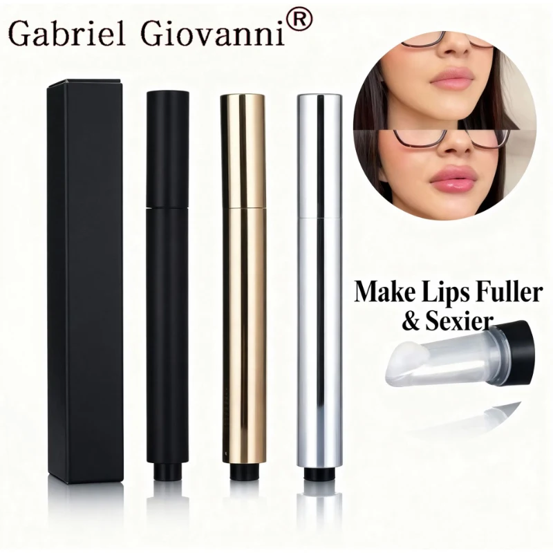 Фото Lip Plumper Стойкая нежная пухлая губа Увлажняет губы Plumps с растительными экстрактами Высококачественная сыворотка для объема губ Уход за губами №5