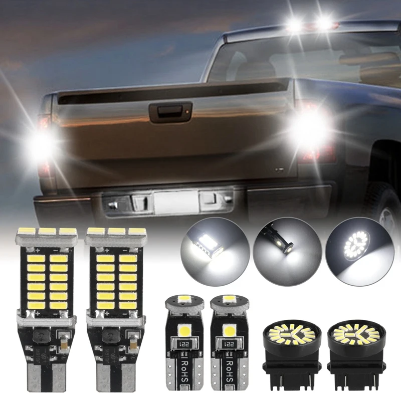 

LED Reverse License Plate Brake Light Kit For Chevrolet Silverado 1500 2500 3500 2005-2012