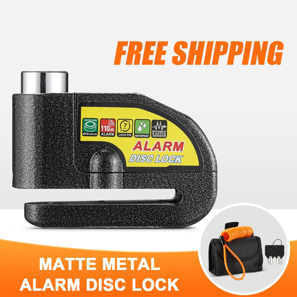 

Motorcycle Alarm Lock Security Anti-theft Disc Brake 110db For Y15zr Anti Theft Motorcycle Chain Motorcycles Accessories