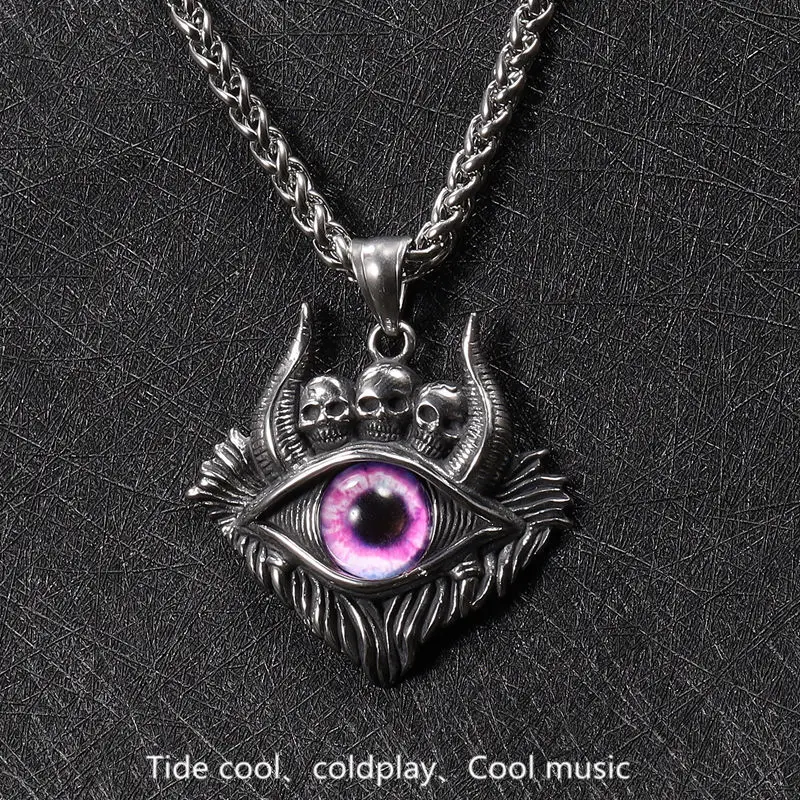 

Ожерелье мужское из титановой стали в европейском и американском стиле