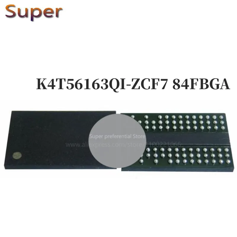 1 шт K4T56163QI-ZCF7 84FBGA DDR2 256Mb 1 шт K4T56163QI-ZCF7 84FBGA DDR2 256Mb
