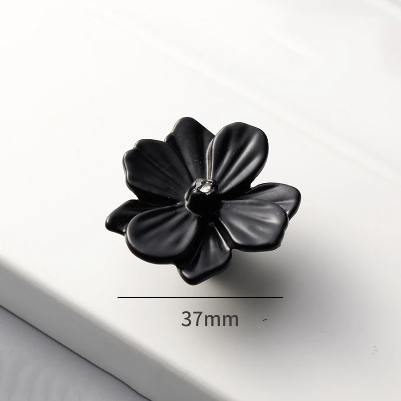 

Ручки для шкафов KUNGSPHAN, цветочный дизайн, цинковый сплав