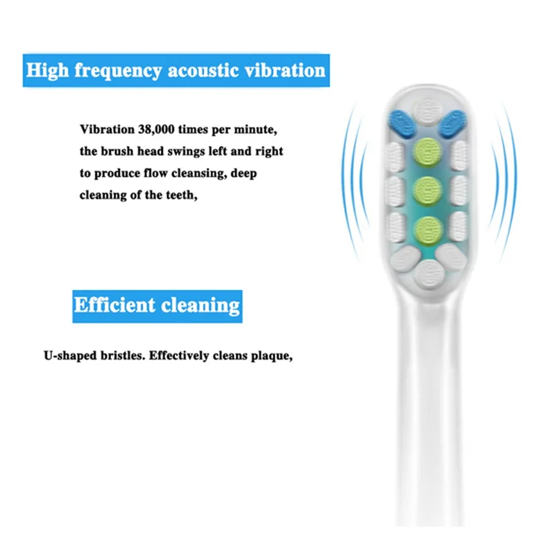 Сменные насадки для электрической зубной щетки SOOCAS V1 V2 X3 X3U X5 D2 D3 SOOCARE Sonic насадка с