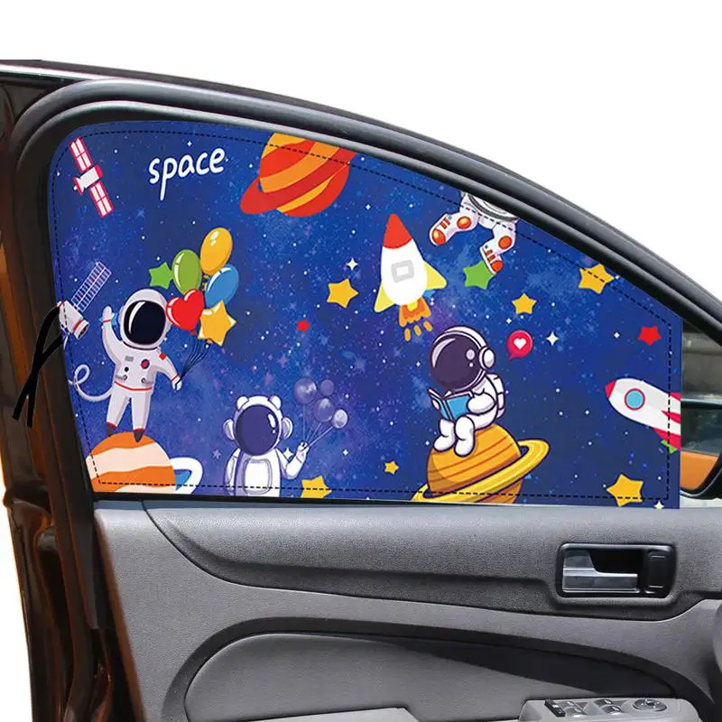 

Солнцезащитный козырек для автомобиля Детские Мультяшные Магнитные шторы для прохлады и конфиденциальности забавные красочные узоры солнцезащитные очки для