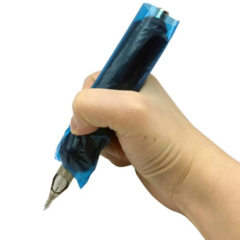 

200pcs Tattoo Clip Plastic Cord Sleeves Supply Disposable Covers Bags Machine