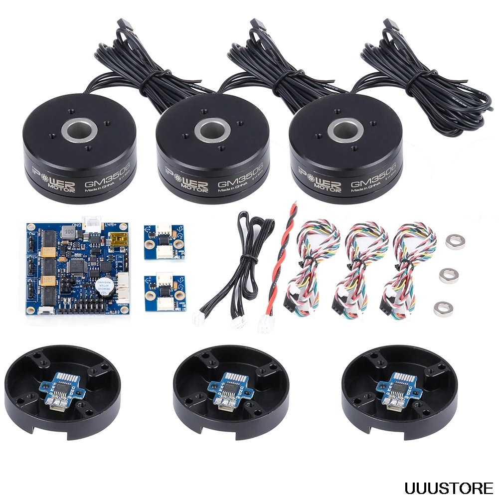

Iflight Ipower AlexMos 32-битный BGC GM3506-100T GM3506 бесщеточный двигатель с фотокодеком для замены GBM3506