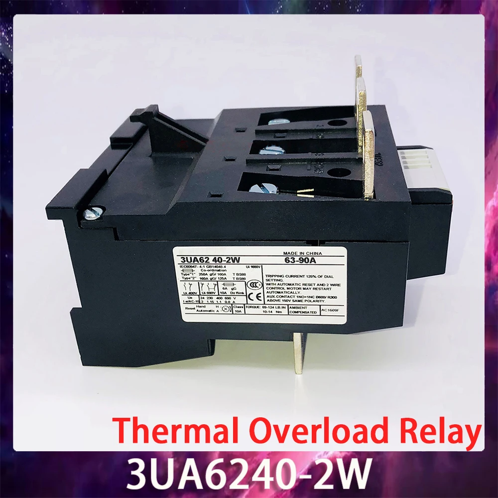 3UA6240-2W Thermal Overload Relay 3UA62 40-2W 63-90A Fast Ship Works Perfectly High Quality