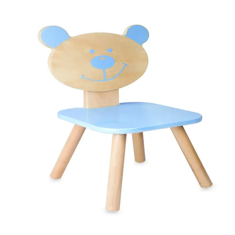 

Bear Chair- Blue Kneeling chairs Silla para escritorio Office chair Dinning chair Chair Chair pink Silla de oficina Folding chai