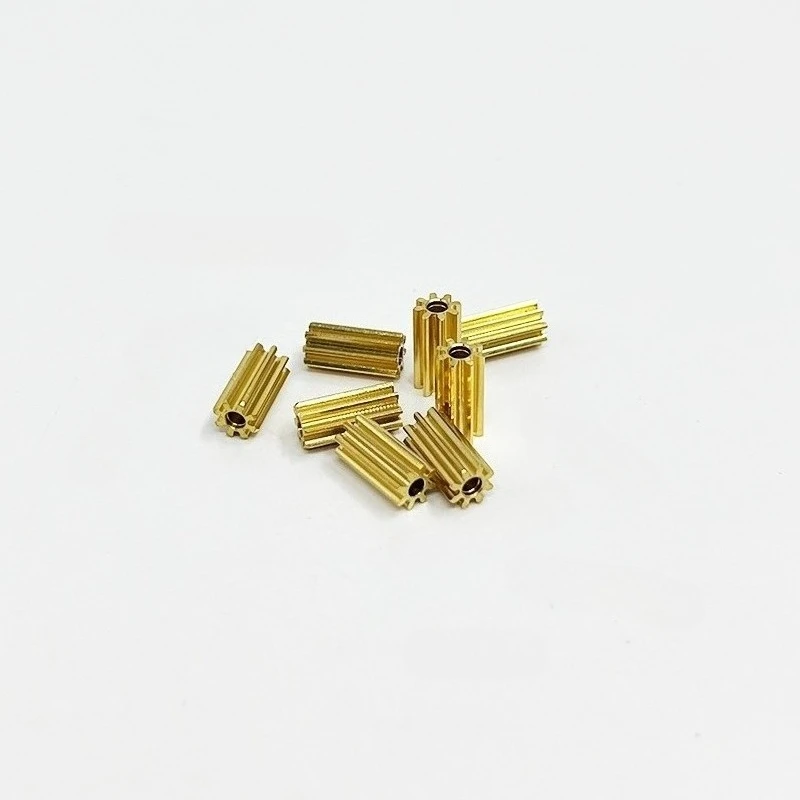 Медная шестерня 0,5 модуля 8 зубьев